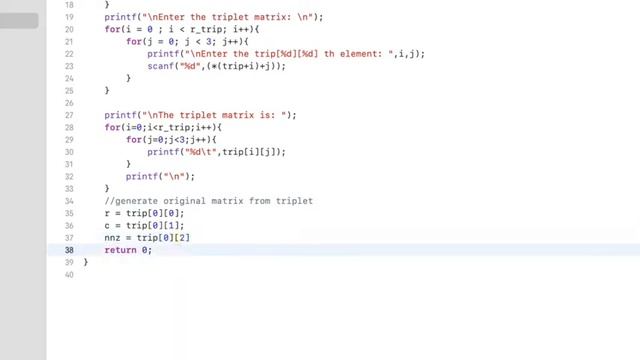 How to convert Sparse Matrix in Triplet format to Normal Matrix Format? смотреть онлайн