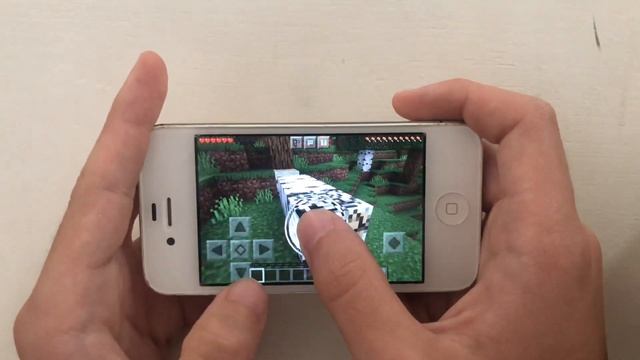 Minecraft on iPhone 4s in 2021 смотреть онлайн