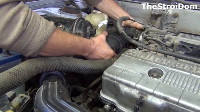 4 позиции РЕМОНТ Mitsubishi Galant (SOHC) / В фильтр, ремень ГРМ, и т.д. смотреть онлайн