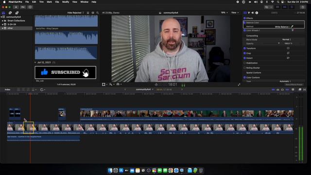 How To Loop Audio In Final Cut Pro смотреть онлайн
