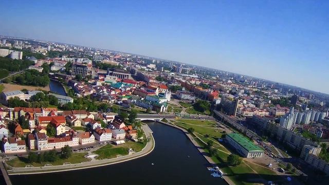 Высокий пилотаж. Минск с высоты. Немига смотреть онлайн