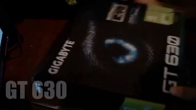 Unboxing GT 630 Gigabyte 1GB смотреть онлайн