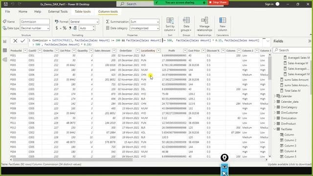 Switch Function in DAX смотреть онлайн