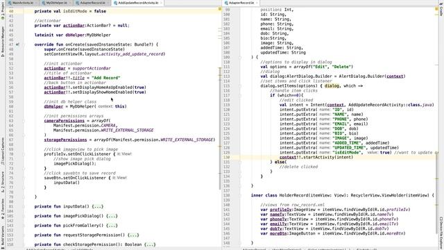 SQLite Android Course Kotlin | Part 03 | Edit Records смотреть онлайн