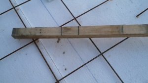 Стяжка для террасы на крыше гаража