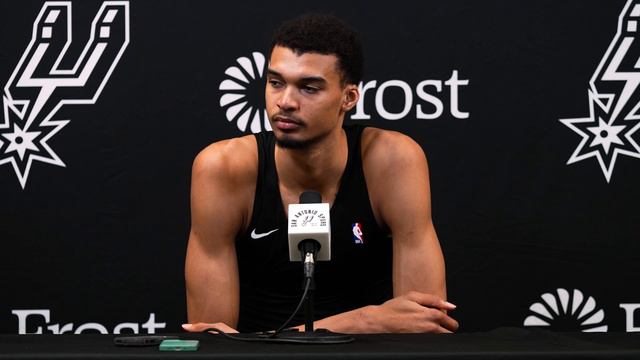 2023-24 San Antonio Spurs Season | Victor Wembanyama's Post-Game Interview 1.31.2024 смотреть онлайн