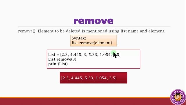 Lists in Python - 4 | Lists Built-in Function | Append Extend Pop Reverse Sort Min Max Sum Mean смотреть онлайн