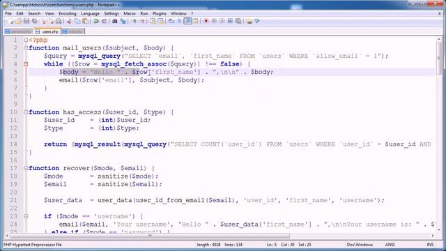 Mass Email Users #3 Part 22 Register & Login PHP Tutorials смотреть онлайн
