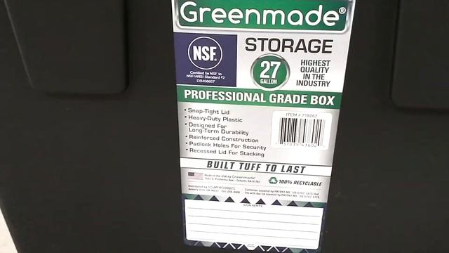 Home depot vs. Costco 27 gallon storage containers смотреть онлайн