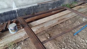 ? Распашные ворота. Как я их сделал! Гаражные ворота. ?
