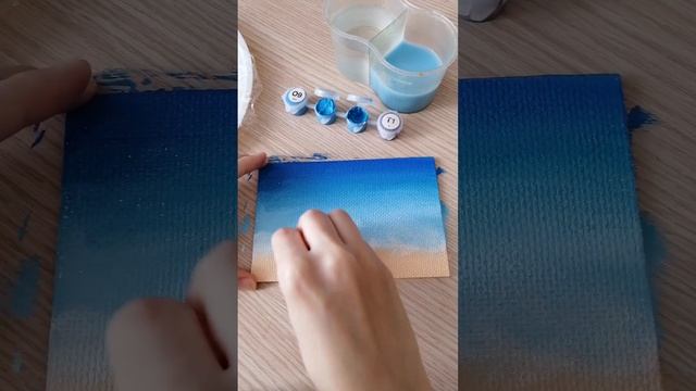 Очень простой пейзаж #творчество #рисование #рисоватьлегко #рисоватьможеткаждый смотреть онлайн