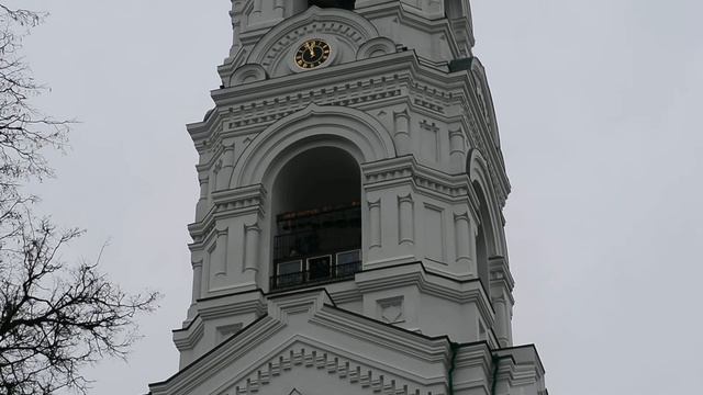 Берлюковский монастырь. Звон после освящения колокольни. смотреть онлайн