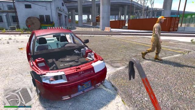 НАШЁЛ ЗАБРОШЕННЫЙ ВАЗ 2110 В ГТА 5 МОДЫ! ОБЗОР МОДА В GTA 5 ВИДЕО MODS смотреть онлайн