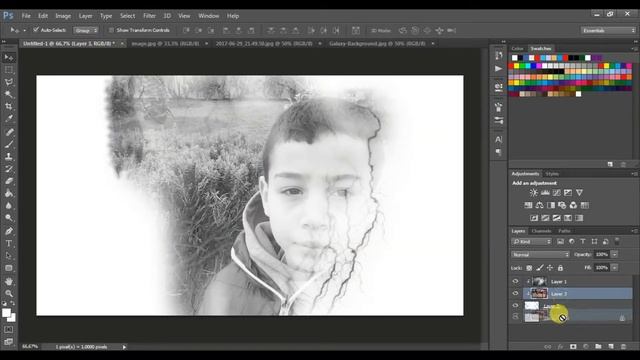 Lightning Effects / PHOTOSHOP CC смотреть онлайн