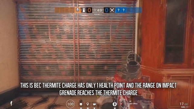 Quick Guide: How to Impact Grenade Trick Thermite and Hibana Charges! -Rainbow Six :Siege смотреть онлайн