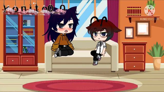 👺💕Мой лунный омега/гачалайф на русском/1 серия/яой💕👺 смотреть онлайн