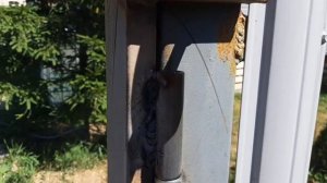 Ворота на дачу за пару часов, легкий способ приварить каплевидные петли !