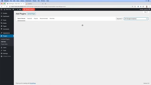 How to Add Google Analytics to Your Static WordPress Site on Strattic смотреть онлайн