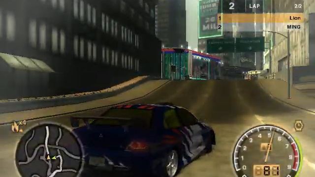 Гонки с боссом в игре NFS MW смотреть онлайн