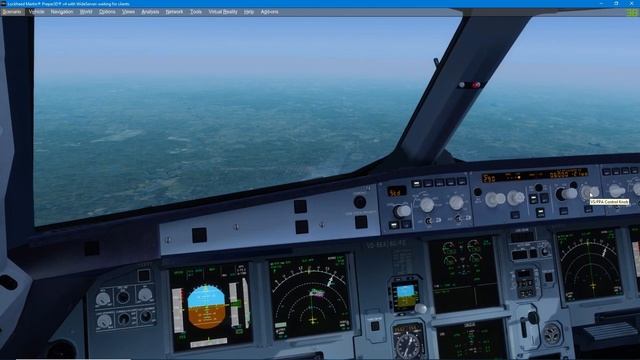 Процедуры FSLabs A320. Снижаемся в Vertical Speed, уходим на второй круг, заходим визуально. Часть смотреть онлайн