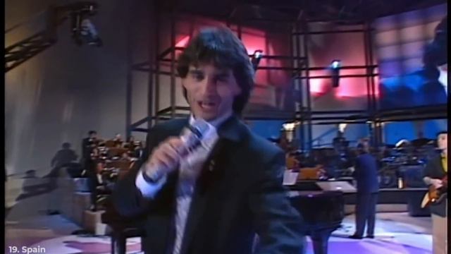 SERGIO DALMA, BAILAR PEGADOS, EUROVISIÓN 1991 en 16:9 y 4K смотреть онлайн