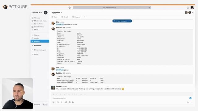 Collaboratively Debug Kubernetes Resources via Slack смотреть онлайн