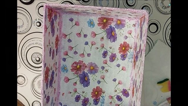 Картонная коробка декупаж Мастерская Веры Евгеньевны смотреть онлайн