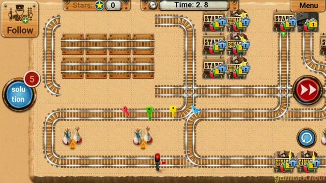 Rail Maze 2 Long Level Gameplay | Train Crisis Maze Puzzle Game | Android Gameplay #827 смотреть онлайн