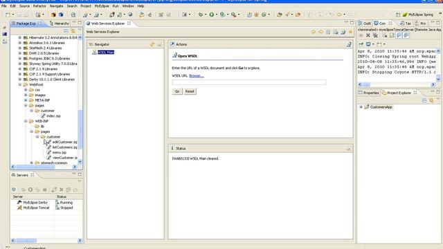 Spring Tutorial - Adding JAX-WS support to Spring Services смотреть онлайн