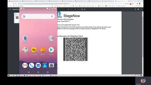 Update Zebra RS5100 Firmware Using StageNow