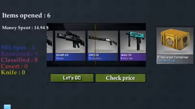 НЕ ОДНОЙ ПУТЁВОЙ ВЕЩИЦЫ..-Opening Case Simulator смотреть онлайн