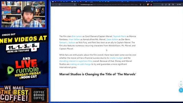 Disney ABANDONS The Marvels! Captain Marvel 2 Has WORST Screenings In MCU History! смотреть онлайн