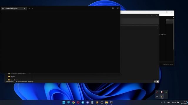 Создание Трея с помощью Python смотреть онлайн