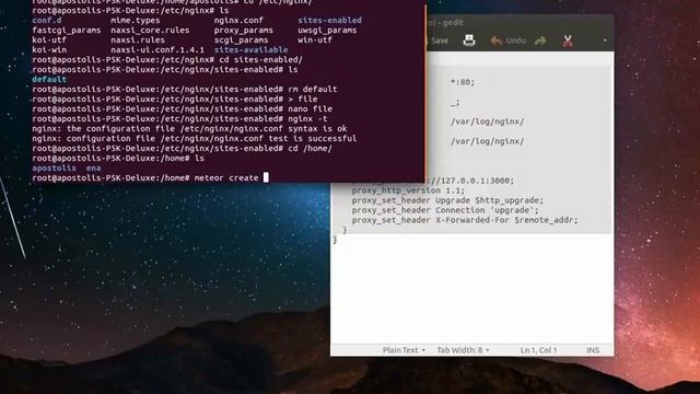 Deploy meteor to nginx with proxy pass смотреть онлайн