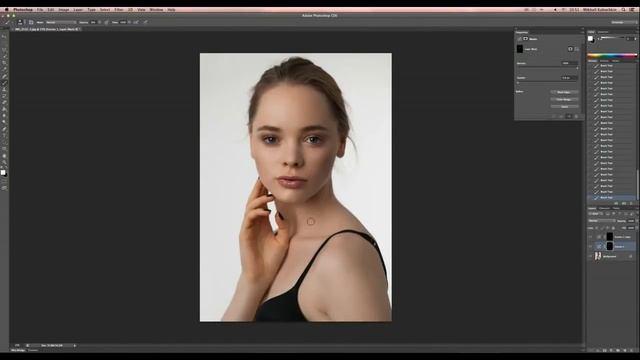 Урок Глянцевая ретушь Идеальная кожа в Photoshop смотреть онлайн