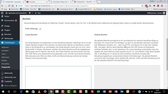 WordPress 2017 - Anti-Spam Plugin - NoSpamNX смотреть онлайн