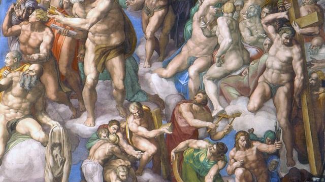 IL GIUDIZIO UNIVERSALE di Michelangelo nella Cappella Sistina смотреть онлайн