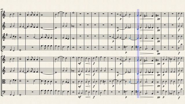 "Pange lingua" (WAB 33) for Winds & Strings смотреть онлайн