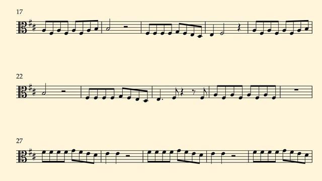 HOTLINE BLING - Billie Eilish Version - Viola Sheet Music смотреть онлайн