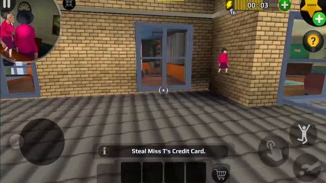 Scary Teacher 3D || gorilla in hotGAME troll Mis T Update Game Funny Chapter (Android,ios) смотреть онлайн