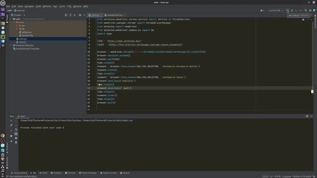 Selenium взаимодействия с web-элементами, получение информации о web-элементах смотреть онлайн