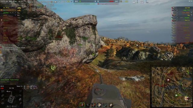 Škoda T 25 - Как играют статисты - Безбашенная табуретка (Воин) - Бой на Карте Тундра #WoT смотреть онлайн