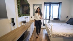 Маленькая квартира 19 м2. Дизайн интерьера. Квартира студия. Обзор квартиры. Рум тур