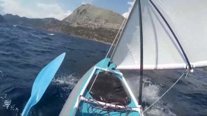 Байдарка под парусом. Продолжение.