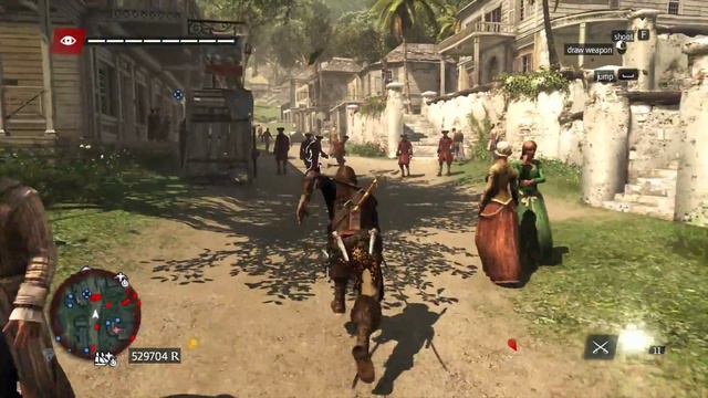 Assassin's Creed IV Black Flag Feline pelt outfit combat & Free Roam смотреть онлайн