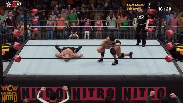 WWE2K18 GAMEPLAY: Scott Steiner VS Goldberg [30min Iron Man / Re-Match] | Community Wish Match смотреть онлайн