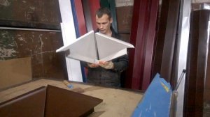 Изготовление колпаков на кирпичные столбы.