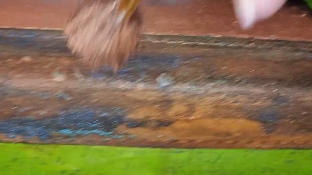 26). Ржавчина покрывается медью. Лаком больше покрывать не нужно. Эффект меди смотреть онлайн