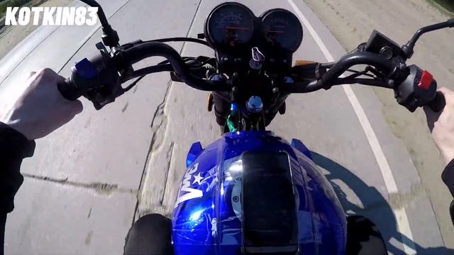 Максимальная скорость ЗиД YX150-23| Двигатель 162fmj. |Сколько едет 150 кубовый мотор? смотреть онлайн