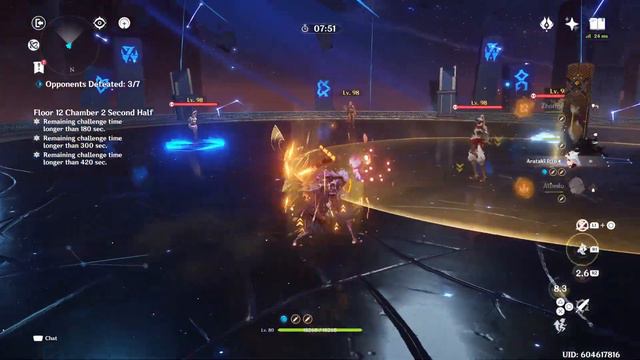 C0 Nahida Triple Electro Aggravate C0 Itto Mono Geo Genshin Impact 3.6 Spiral Abyss Floor 12 9 Star смотреть онлайн